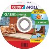 Tesnenie tesamoll® profil E, 9 mm, hnedé, L-100 m, na okná a dvere, hnedé