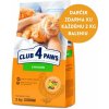 CLUB 4 PAWS Premium Kura pre dospelé mačky 2 kg (1025) + DARČEK