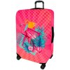 KUFREPLUS Obal na kufor Z371 Flamingo L