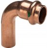 Medený oblúk 90° s násuvnou koncovkou 42 mm Profipress 2416.1 VODA