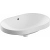 Geberit Variform umývadlo 60x40 cm oválny vstavané umývadlo biela 500.728.00.2