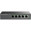 Grandstream GWN7700P - Prepínač - bez správy - 5 x 10/100/1000 (PoE+)