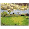 Maľovanie podľa čísel - Krajina pred búrkou - Van Gogh - 50x40 cm, plátno vypnuté na rám - výroba CZ