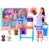LEAN Toys Veterinárna sada pre bábiky Skriňa Nábytok Príslušenstvo Domáce zvieratá