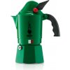 Bialetti Espresso Maker Break Alpina na 3 šálky, espresso, kanvica na espresso, kávovar, hliník, zelená, 130 ml, 2762