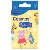 Cosmos Peppa Pig vodeodolná detská náplasť na rany, 3 veľkosti, 1x12 ks