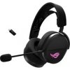 ASUS sluchátka ROG Pelta, Bezdrátové BT a RF 2.4GHz, ARGB, černá