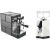 Stone Espresso Pure + Eureka Mignon Silenzio, CR white