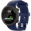 eses Silikónový remienok pre Garmin Forerunner 45, Forerunner 45S a SWIM 2 - Tmavo modrý