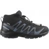 Detská Vysoká obuv SALOMON XA PRO V8 MID CSWP J L47573800 – Čierna
