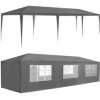 MultiGarden Záhradný altánok stan šedý 3x9m 8 stěn