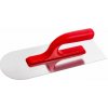 Hladítko Strend Pro Premium, REDhand, U-TYPE, plast. rúčka, zaoblené, 320x110 mm, 0,7 mm, nerez