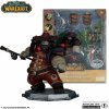 World of Warcraft Akční Figurka Pandaren/Tulák - 15 cm - hnědý