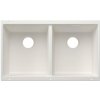 Blanco Subline 350/350 - Silgranitový drez, 76x46 cm, biela 527831