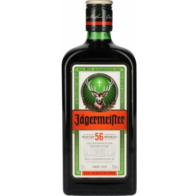 Jägermeister 35% 0,5 l (čistá fľaša)