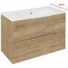 Sapho CIRASA umývadlová skrinka 78x54x39cm, dub alabama CR792-2222