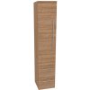 Mereo Bino, kúpeľňová skrinka 163 cm vysoká, ľavá, Multidecor, Light Select Walnut CN697LSW1