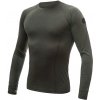 Pánske funkčné tričko s dlhým rukávom Sensor Merino Air Olive green L