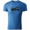 T-ričko BMW R1200 RT pánske tričko Farba trička: Svetlomodrá, Veľkosť: XL
