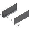 BLUM LEGRABOX pure sada výška C, BLUMOTION S, 40kg, délka 600mm, šedá orion