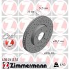 Brzdový kotúč ZIMMERMANN 430.2612.52