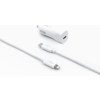 FIXED Autonabíjačka USB-C/Lightning PD 18W biela FIXCC18-CL-WH - Univerzálny USB-C adaptér do auta s Lightning káblom MFI