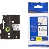 páska BROTHER TZFX241 čierne písmo, biela páska FLEXIBLE ID Tape (18mm) (TZEFX241)