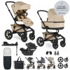 EASYWALKER SET Kočík 4v1 Jimmey Sand Taupe XXL AIR + RWS + CYBEX Aton B2 i-Size + základňa VP-F188545