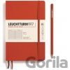 Leuchtturm1917 Zápisník Fox Red Softcover B6+ linkovaný