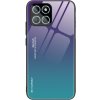 Sklenený kryt GRADIENT na Honor X8 4G – Polárna modrá