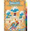 Šmoulové - Maluj podle barevných teček + MAXI voskovka, neuveden, 20