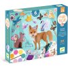 Veľká kreatívna súprava - Fluffy box - kúzelný svet lesných zvieratiek