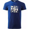 Tachometer 60 - Tričko extra veľké (5-8XL) - 5XL ( Kráľovská modrá )