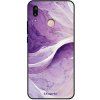 Lesklé puzdro Exclusive iSaprio - Purple Paint 10 - Huawei P20 Lite
