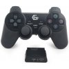 Gembird Wireless dual vibration gamepad, PS2/PS3/PC JPD-WDV-01