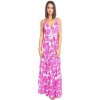 Isla Bonita By Sigris Dlhé šaty Dlhé Midi Šaty Ružová