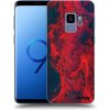 Picasee silikónový prehľadný obal pre Samsung Galaxy S9 G960F - Organic red