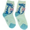 Detské svetlomodré ponožky GIRAFFE