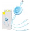 Baseus CAMJ010017 Bright Mirror 3v1 MicroUSB/USBC/Lightning 3,5 A, 1.1m