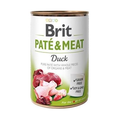 Brit Dog con Paté & Meat Duck 400 g