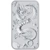 The Perth Mint strieborný minca v tvare zliatku minca Rectangular Dragon 2019 1 Oz