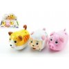 TEDDIES chodiace zvieratko na batérie 8cm, Sviňa