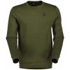SCOTT mikina - TECH CREWNECK - zelená