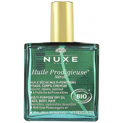 Nuxe Bio Huile Prodigieuse Néroli multifunkčný suchý olej na tvár, telo a vlasy 100 ml