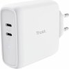 TRUST MAXO 65W 2P USB-C CHARGER WHT 25381