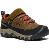 KEEN TARGHEE IV LOW WP CHILDREN dark olive/gold flame - 31