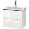 DURAVIT L-CUBE Compact skrinka pod umývadlo biela lesklá, LC625602222