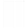 Print etikety 105x297mm biele