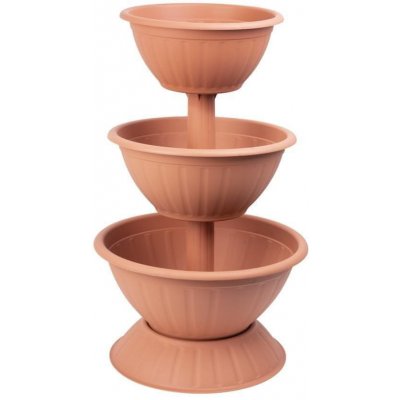 Kvetinac Strend Pro PYRAMID 82 cm terracotta