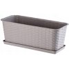 Balkónový kvetináč 40 x 17 cm plast